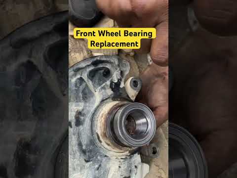 front wheel bearing replacement #shorts #youtubeshorts #machine