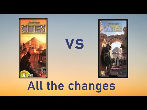 7 Wonders Cities (new edition) - All changes and review