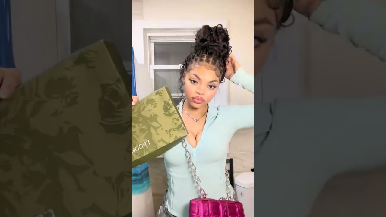 Installing a braided boho knotless wig for the first time! 😍🤏🏼By Frodio Hair! 360 lace😱