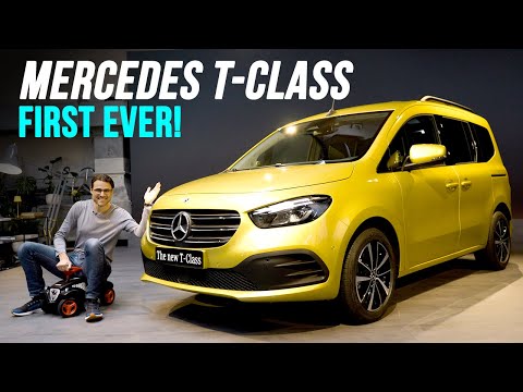 first-ever Mercedes T-Class REVEAL - Kangoo brother or VW Caddy destroyer?