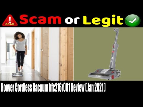 Hoover Cordless Vacuum hfc216r001 Review (Jan 2021) It Is Effective In Cleaning? Watch!
