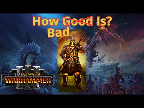 How Good Are Terracotta Sentinels in Total War: Warhammer 3?