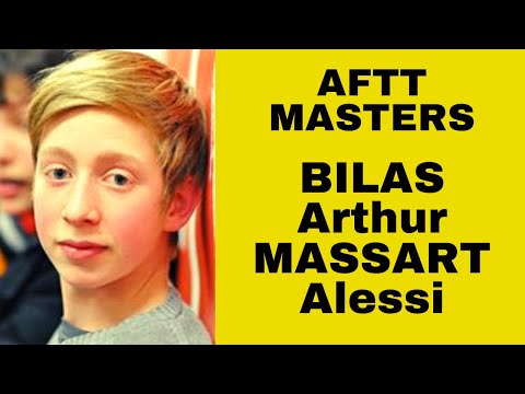 BILAS Arthur - MASSART Alessi AFTT MASTERS 2020 Table Tennis