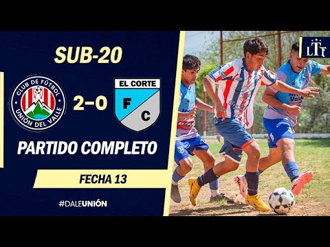 Sub-20: Unión del Valle 2 - El Corte F.C. 0