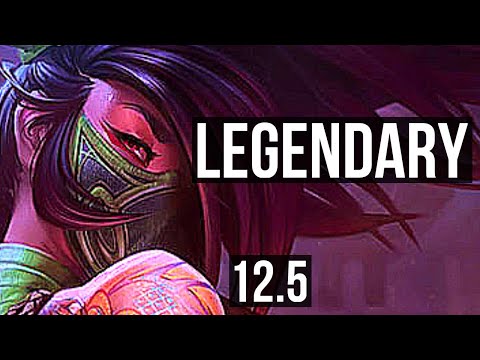 AKALI vs LUCIAN (MID) | 1.8M mastery, Legendary, 700+ games, 17/4/9 | EUW Master | 12.5