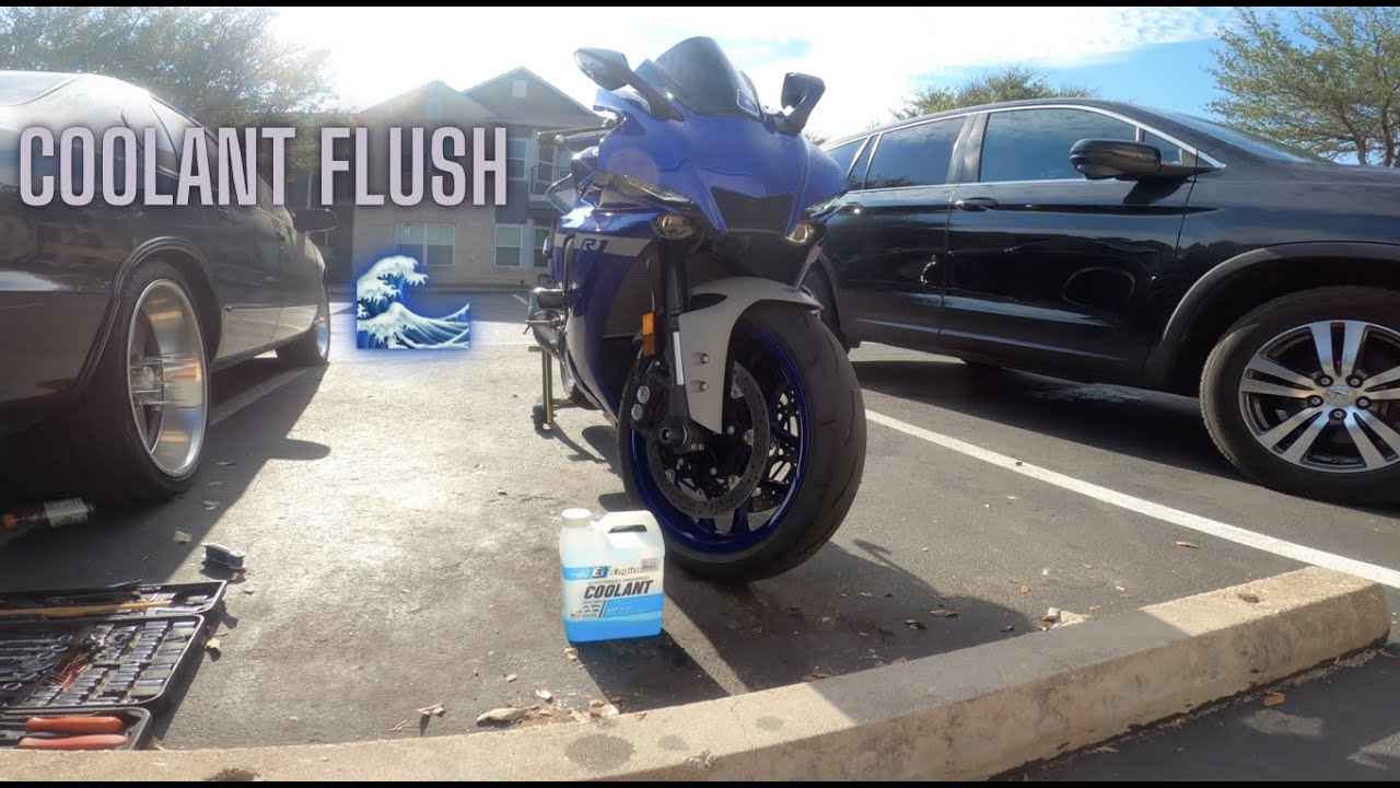 2015-2023 Yamaha R1 Coolant Flush