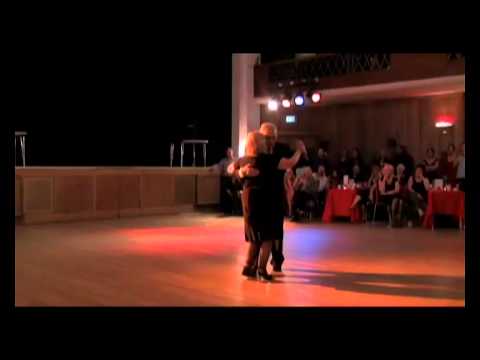  Carlos Perez  and  Rosa Forte  are  dancing  to  the  tango  "  Recuerdo  "