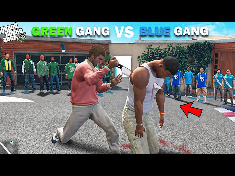 Green Gang Member Cheats Franklin From Blue Gang In GTA 5!