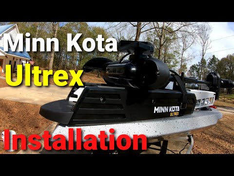 Installing a Minn Kota Ultrex on a Bass Boat