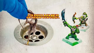 Rescuing Warhammers BEST MINIS in a Hotel Bathroom