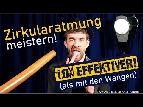 Circular Breathing mastered! (1/3) super effective & in-depth: The tongue push (GERMAN VERSION)