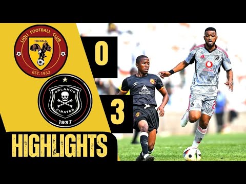 LIOLI FC vs ORLANDO PIRATES | CAF CHAMPIONS LEAGUE | MATCH HIGHLIGHTS | ALL GOALS 