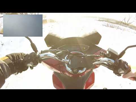 honda pcx 125 2021 HSTC control test snow