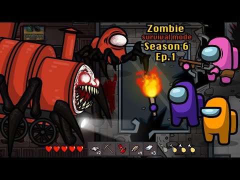 Choo Choo Charles Zombie 🛠 Survival Mode Among Us Ep 1 - Animation