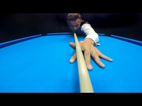 Funny sports & games videos - GoPro Billiards Trick Shot