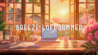 Summer Study Space 🌙  Chill Playlist That Make You Feel Good | Lofi Study Music