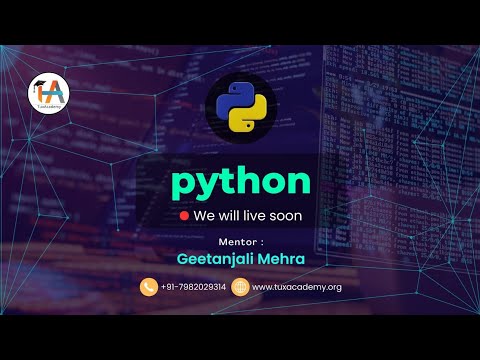 Watch the TuxAcademy Python course video