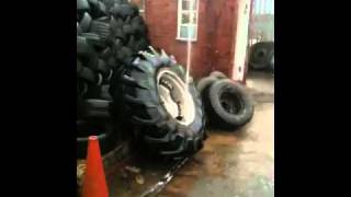 Ballast tractor tyre