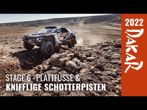 Inside Dakar 2022: Stage 6 - schwierige Navigation und Schotterpisten sorgen für Plattfüße