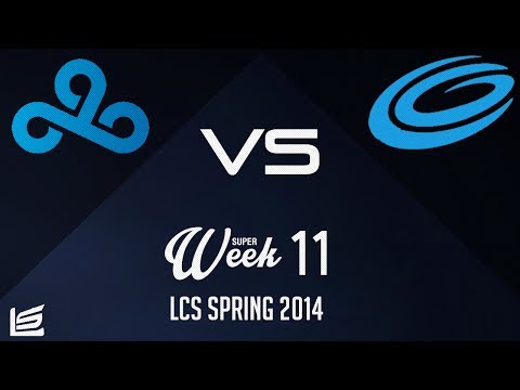 NA LCS 2014 W11D3: C9 vs Team Coast Highlights