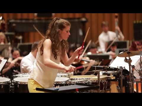 Aleksandra Šuklar performs Veni,Veni Emmanuel by J. MacMillan