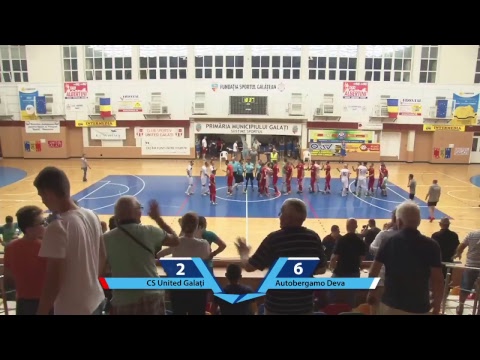 Futsal | Liga I: CS United Galaţi - Autobergamo Deva