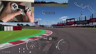 【GTsport 手元動画】鈴鹿サーキット R8 Gr.3 1'58.198 (BoP,吊るし,RH)