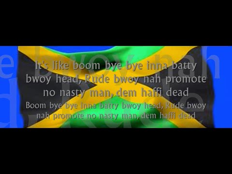 Buju Banton - Boom Bye Bye (Official Lyrics)