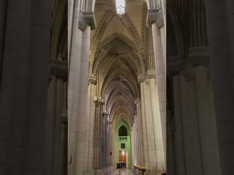 Catedral de la Almudena, Madrid Espanha #ytshorts #catholicchurch