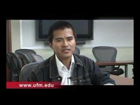 UFM.edu - My teachers inspired me to push myself farther