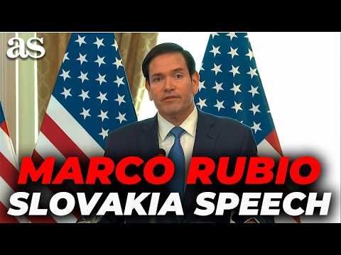 MARCO RUBIO POWERFUL full SPEECH at HIS FIRST STOP in the EUROPEAN TOUR in SLOVAKIA