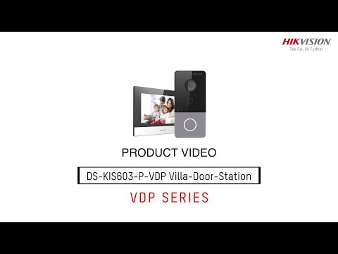 Hikvision DS-KIS603-P-B IP Video Intercom Kit