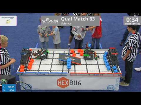 2017 VEXIQ Elem Sci Q63 (7058A 113G) Score 20