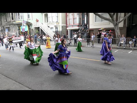 San Francisco Carnaval Grand Parade 2023 Everett Middle School