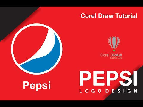 Pepsi Logo Design | Pepsi Logo Design in Corel draw | How to design Pepsi Logo in Corel Draw