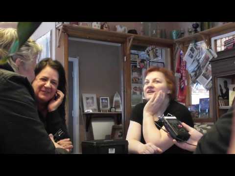 Pavlina Novakova's cafè in Pajala