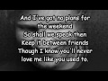 Ed Sheeran- Drunk (Lyrics) 