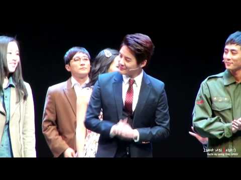 140116 디셈버 커튼콜 김준수, 먼지가 되어