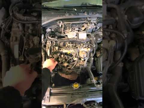 Thumbnail for Toyota Carina E - 2C 2.0 NA diesel testing after replacing oil filter housing gasket. by Toyota Carina II