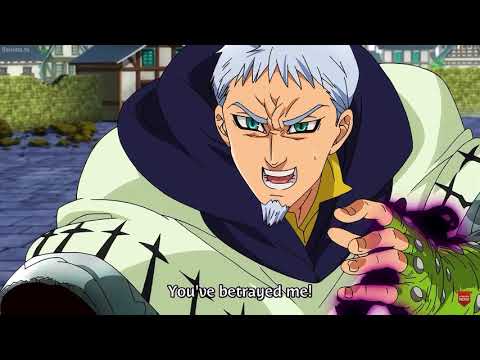 Meliodas saves Gil Thunder