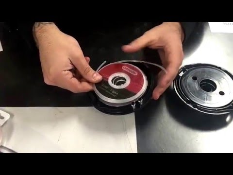 How to String your Trimmer Head - Oregon Speed Load Gator Trimmer Head