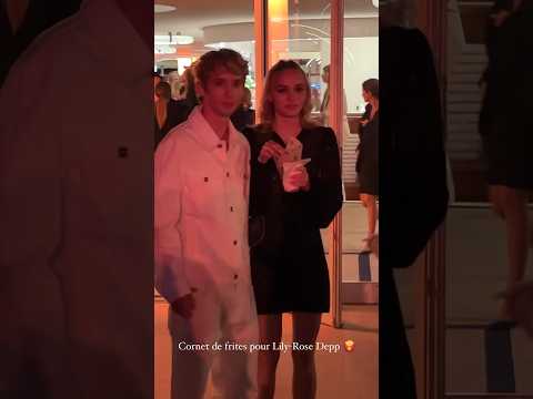 Lily Rose Depp at the Air Mail Party in Cannes. #lilyrosedepp