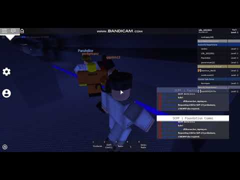 Roblox SCPF Spectating a SCP-173 Test!