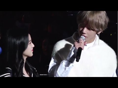 VSOO (V & Jisoo) - Moments at SBS Super Concert 20170924