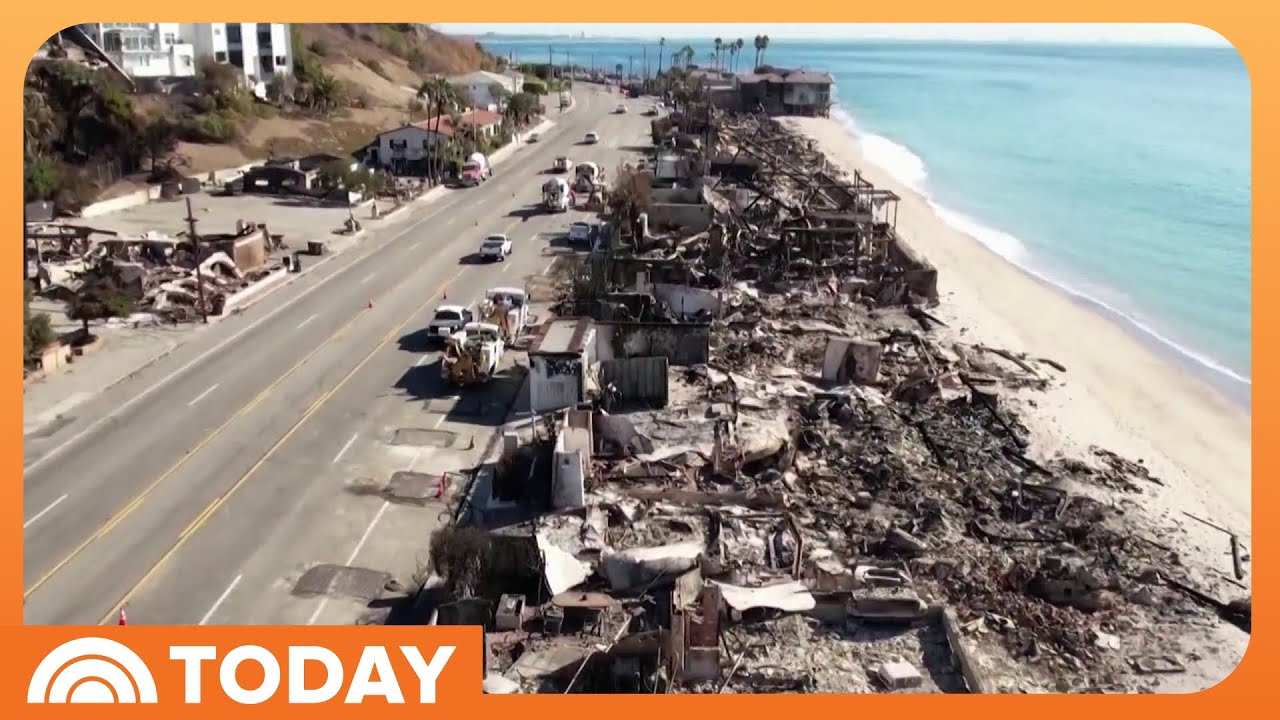 Residents return to fire-ravaged neighborhoods: ‘I started to cry’