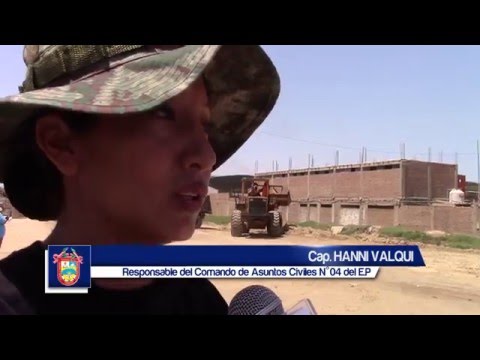 Ej&eacute;rcito Peruano y MDPN ejecutan limpieza de escombros en AA.HH. H&uacute;sares de Junin