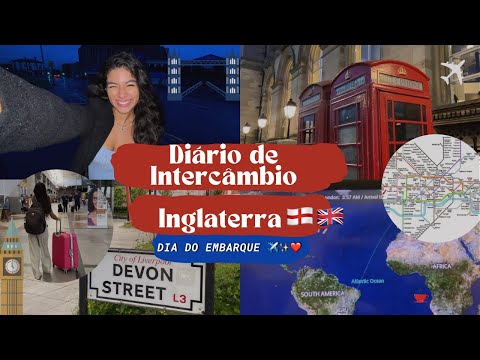 Llegada a Inglaterra + embarque | DIARIO DE INTERCAMBIO DE LIVERPOOL #01 🇪🇸
