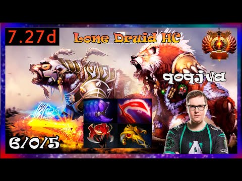 qojqva lone druid hc | Full Gameplay 7.27d | Dota 2 Pro Replays