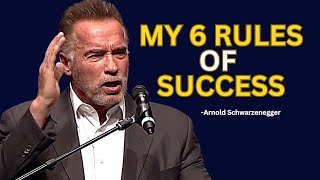 Arnold Schwarzenegger Motivational Speech 6 Rules of SUCCESS.