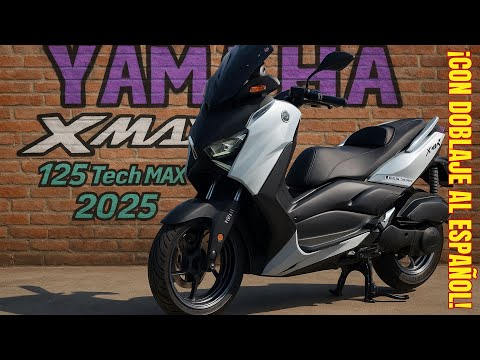 Yamaha XMAX 125 (2025) TechMax Review – Full Tour, Display Walkthrough & Real Ride Test!